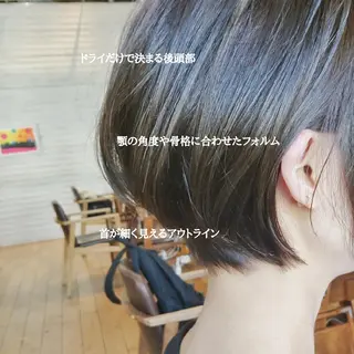 ショート カラー youres hair はなれ店所属・髪質改善🌸縮毛矯正 専門家💖後藤のヘアスタイル