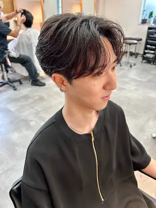 パーマ メンズ 千葉 シャドウパーマ ニュアンスパーマ 関のヘアスタイル