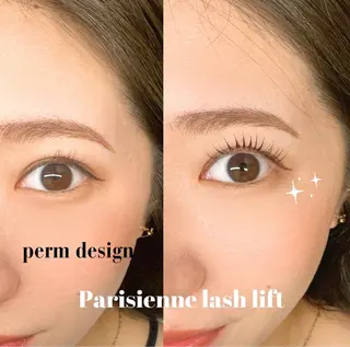 マツエク・マツパ 🌙mai🌙 パリジェンヌ/眉毛のマツエク・マツパデザイン