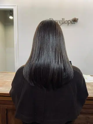 ロング devellope所属・宮腰 瑠果のヘアスタイル