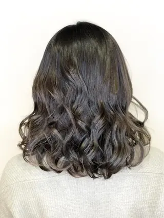 ミディアム カラー 門田 恭弥のヘアスタイル