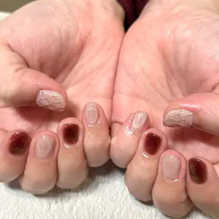 ネイル 長瀬 瑠霞のネイルデザイン