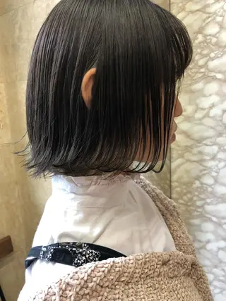 ショート カラー パーマ ヘアアレンジ メンズ TOMO GEEKS代表のヘアスタイル