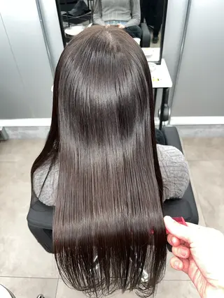 ロング カラー パーマ 🌈艶髪/髪質改善 新宿itouのヘアスタイル