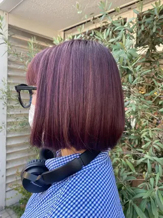 ショート カラー HOLIDAYS CARE&SPA所属・キクチ ホナミのヘアスタイル