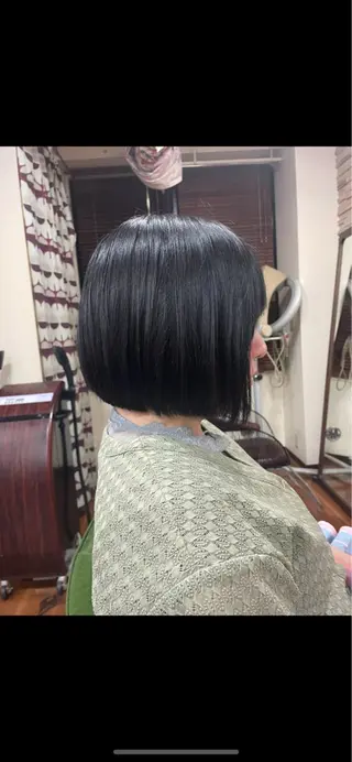 ショート 似合わせミニボブ マッシュ/渋谷/宍戸のヘアスタイル