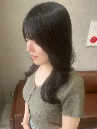 セミロング カラー rawr hair rim所属・9/27🉐クーポン Rim副店長 栗原柊のヘアスタイル