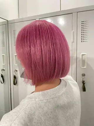 ショート カラー 💘MICOTO藤沢 髪質改善ブリーチ💘のヘアスタイル