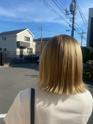 ショート カラー 🪼高評価🪼 💎柴崎の藤咲💎のヘアスタイル