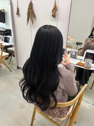 ロング 🌼花屋併設🌼 木下奈々望のヘアスタイル