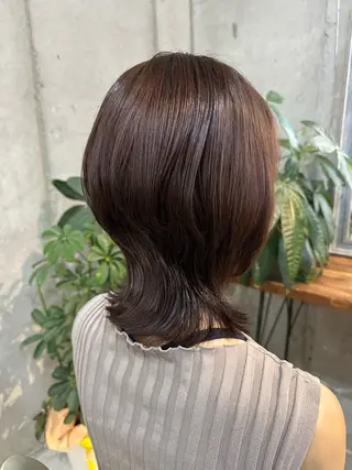 ミディアム 田本 雛のヘアスタイル