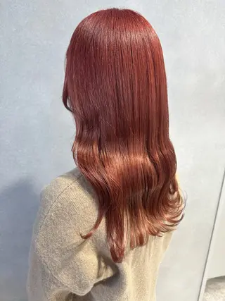 ロング カラー 唐澤 千尋のヘアスタイル