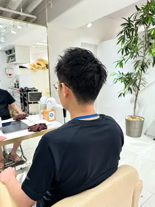 メンズ 山見 陽のヘアスタイル
