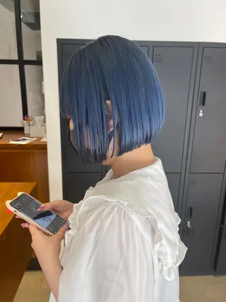ショート カラー ショートヘア💫 ハイトーン西田拓馬のヘアスタイル