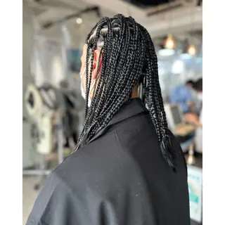 カラー パーマ ヘアアレンジ メンズ キッズ BRAIDS💎愛子 大人ハイライト💎のヘアスタイル