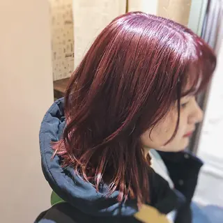 ミディアム カラー CISCO所属・山口 浩之のヘアスタイル