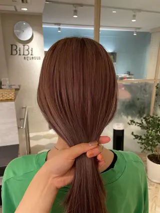 カラー 🦋チバ ミユカ🦋のヘアスタイル