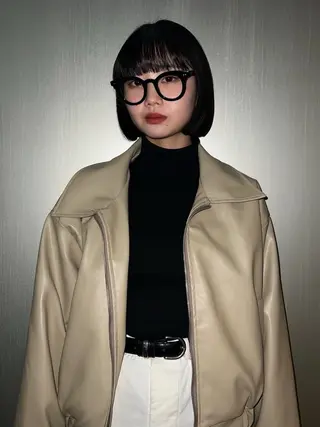 ショート レイヤー/ 透明感SHIMAのヘアスタイル