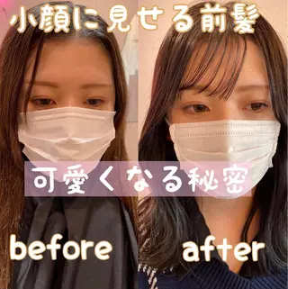 ロング カラー 新宿/韓国風レイヤー 髪質改善/渋谷直樹のヘアスタイル