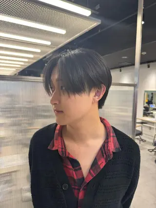 メンズ ルイ🪐‪⋆𓈒𓏸 【ボブ/ハイトーン】のヘアスタイル