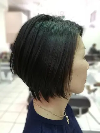 ショート YASUHIRO グレージュ/メンズのヘアスタイル