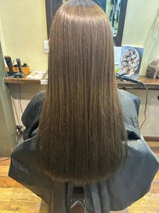 ロング 🐱髪質改善/カット モデル あずさ🐱のヘアスタイル