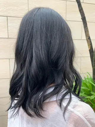セミロング アキモト マサキ/ パーマ人気NO1のヘアスタイル