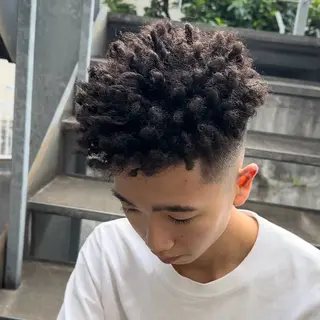 ショート パーマ メンズ Louwe  sharesalon所属・松井 豊のヘアスタイル