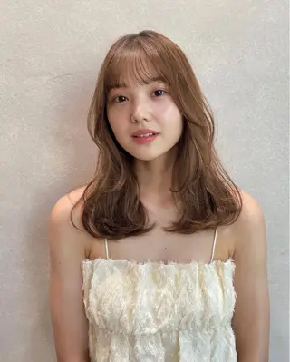 セミロング 磯部 拓磨のヘアスタイル