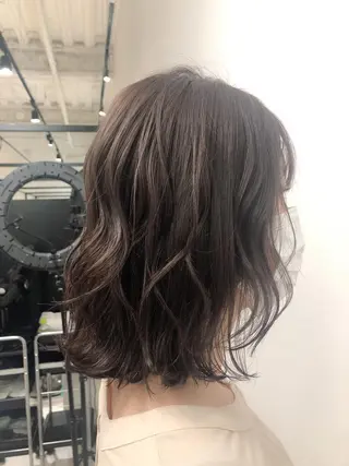 ミディアム コトネ🫧 韓国風レイヤーカットのヘアスタイル