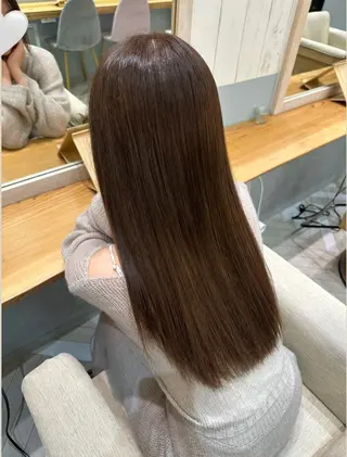 ロング カラー 髪質改善サロン Sea shinjuku所属・🫧韓国ミディアム カット🫧/ナナミのヘアスタイル