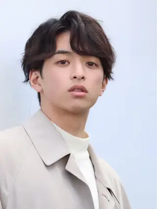 ミディアム パーマ メンズ ショートヘア🔥メン ズ特化パーマ/そめやのヘアスタイル