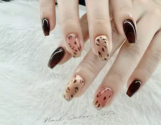 ネイル ワンホンネイル 韓国ネイルのネイルデザイン