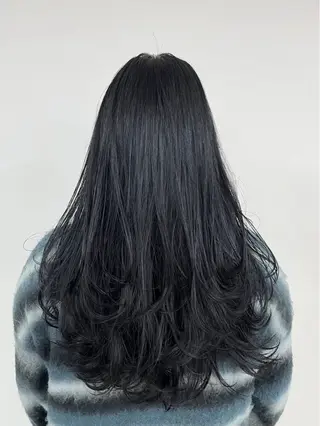 ロング カラー ハイトーン×艶カラー 🤍MIZUKIのヘアスタイル