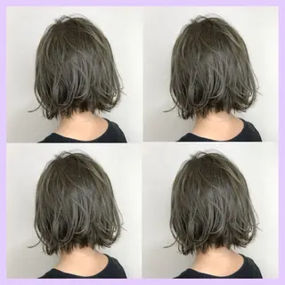 ショート カラー モテ髪暖色カラー🧡 木和田美羽🦋のヘアスタイル