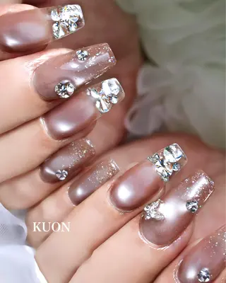 ネイル KUON 本町阿波座のネイルデザイン