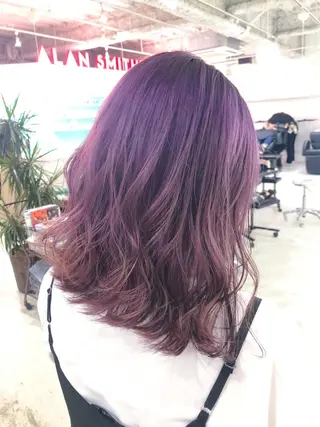ミディアム カラー ヘアアレンジ GRAND OMOTESANDOのヘアスタイル
