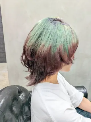 ショート カラー 鳥取のなんでも美容師 松井たかゆきのヘアスタイル