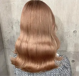 セミロング カラー SHURI❤️‍🔥 中/韓mix ♡のヘアスタイル