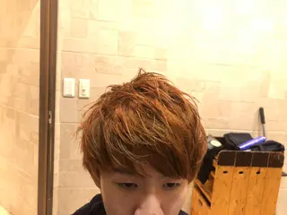 ミディアム カラー メンズ 💈大人の渋髪💈 店長　大橋侑弥のヘアスタイル