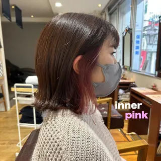 ミディアム A. Seoのヘアスタイル