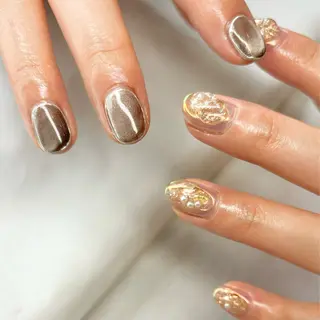 メンズ ネイル nail&eye Aoのマツエク・マツパデザイン