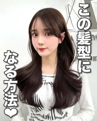 セミロング カラー メンズ 前髪顔まわりカット 🌈中村海聖のヘアスタイル