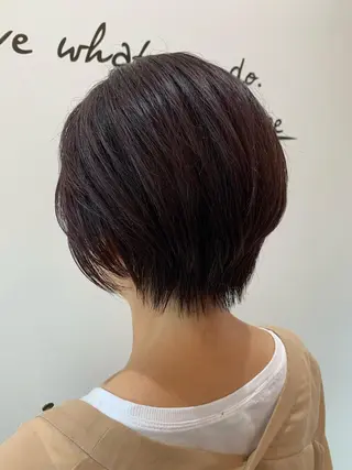 ショート カラー 中村 優太のヘアスタイル