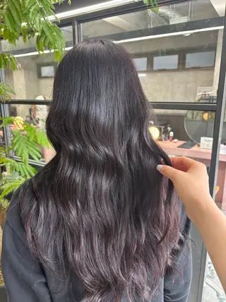 ロング 宮崎 わか菜のヘアスタイル