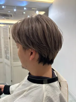 メンズ 韓国ハイトーンカラー kana♡のヘアスタイル