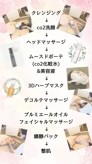 小顔・たるみケア✨ フェイシャル&ボディのエステ・リラクイメージ