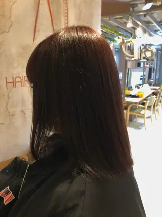 セミロング カラー メンズパーマ スペシャリスト大塚のヘアスタイル