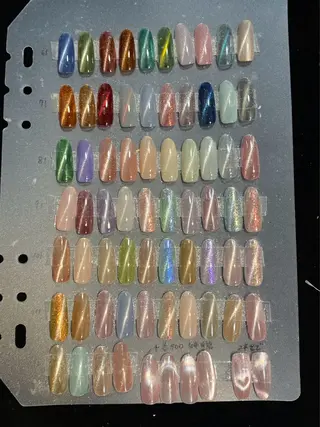 ネイル Venusパラジェル 長さだし専門店のネイルデザイン