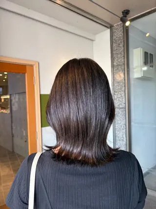 ミディアム カラー Akko💋 モデル大募集です！のヘアスタイル